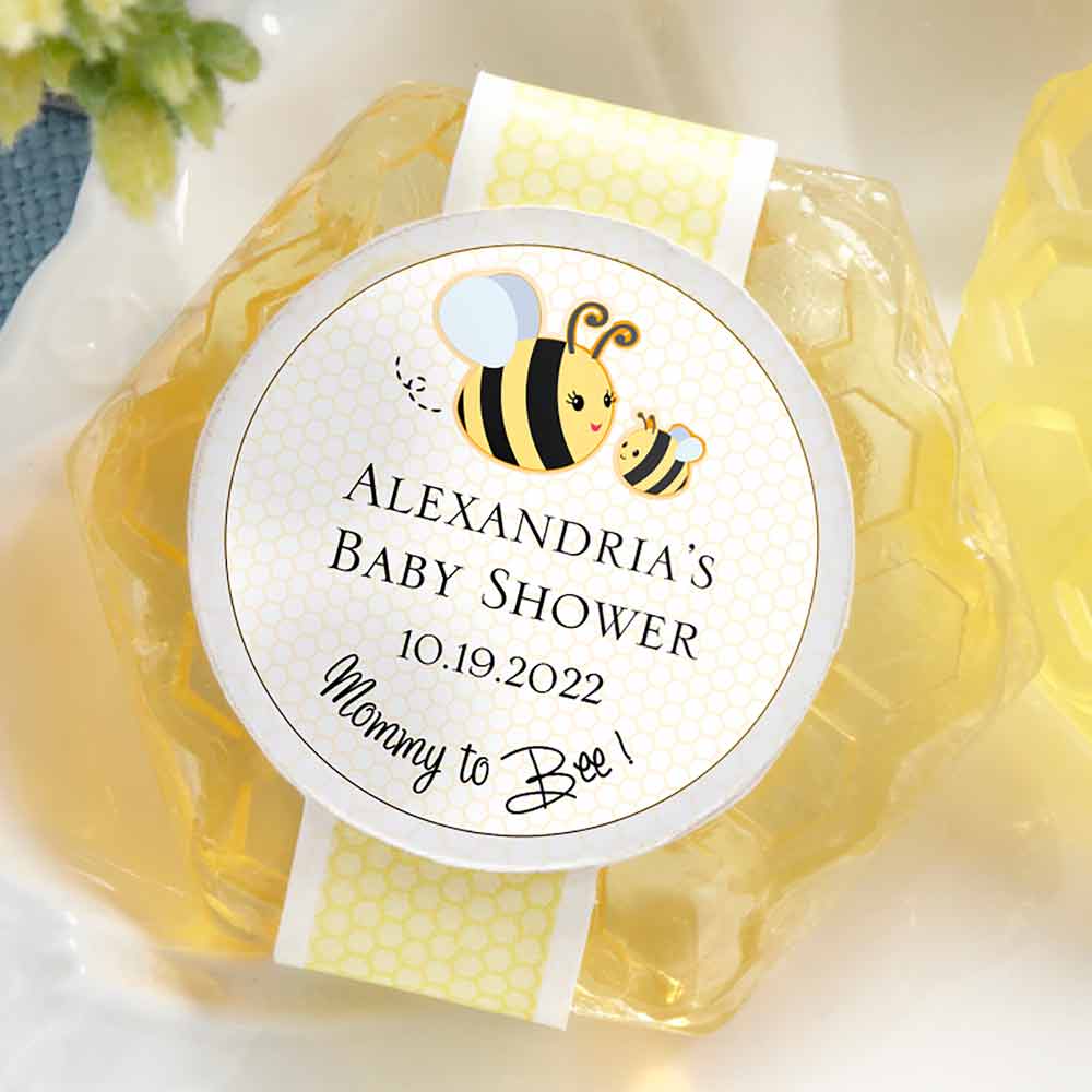 Mommy to Bee Honeycomb Baby Shower Soap Favors – Sweet & Scented Bee-Themed Gifts