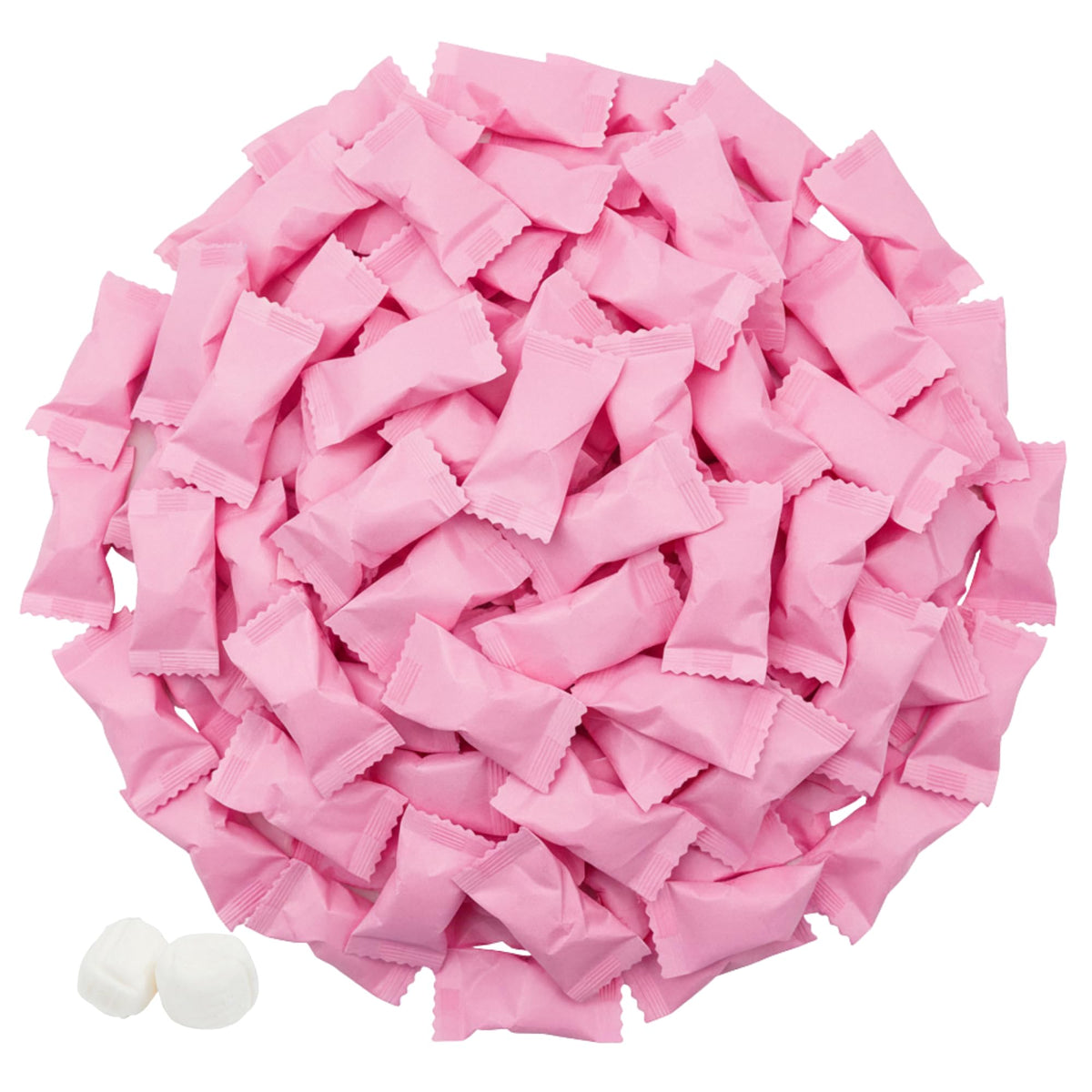 220ct Pink Buttermints Individually Wrapped – Bulk Soft Butter Mints for Weddings, Baby Showers, Bridal Parties, Candy Buffets & Party Favors