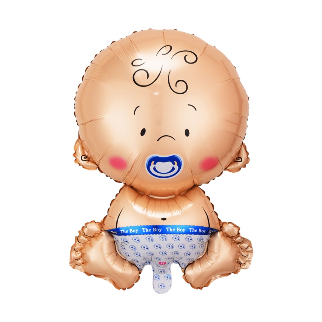Baby Boy Foil Balloon -22.5" Blue with Pacifier