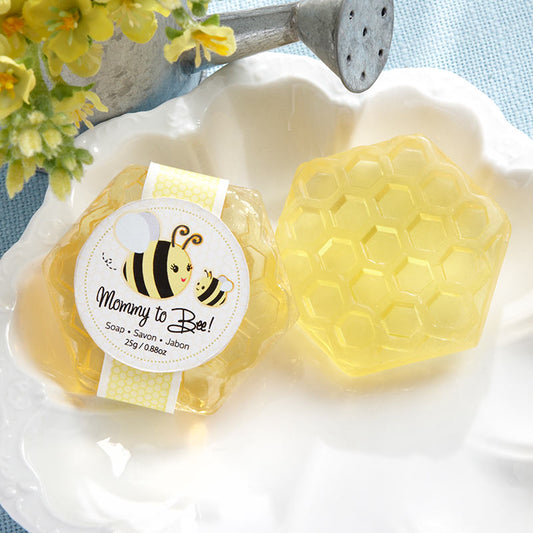 Mommy to Bee Honeycomb Baby Shower Soap Favors – Sweet & Scented Bee-Themed Gifts