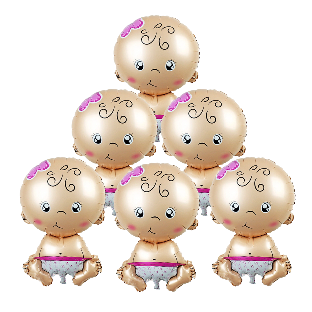 Baby Girl Foil Balloon – 22.5" Baby Girl Balloon Decoration for Baby Shower, Balloon Arch, Wall & Bouquet Display